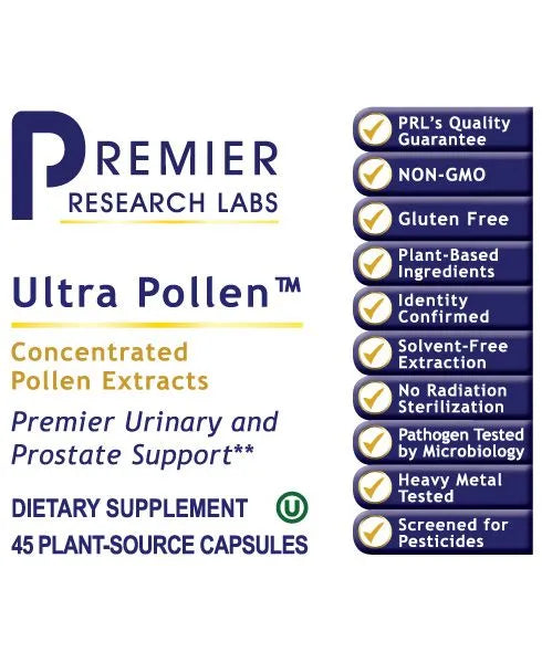 Supplements: UltraPollen for Urinary and Prostate Health