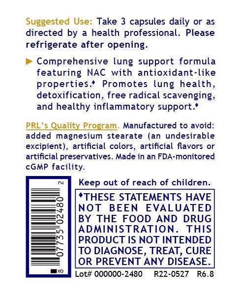 Supplements: PneumoVen for Lung Support with NAC